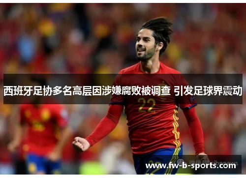 西班牙足协多名高层因涉嫌腐败被调查 引发足球界震动